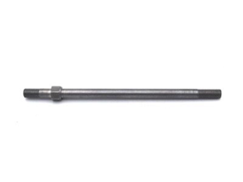 10mm Hex Head Steel Cambox Bolt with Threaded Extension - 118mm Long x 7mm x 1.00 Pitch